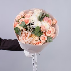 sbornyj buket s rozoj 6